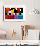 GEOMETRIC SHIPPED PRINT #006