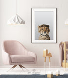 PEEKABOO ANIMAL SHIPPED PRINT #001