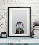 PEEKABOO ANIMAL SHIPPED PRINT #005