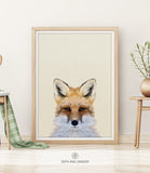 PEEKABOO ANIMAL SHIPPED PRINT #006