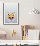 PEEKABOO ANIMAL SHIPPED PRINT #006